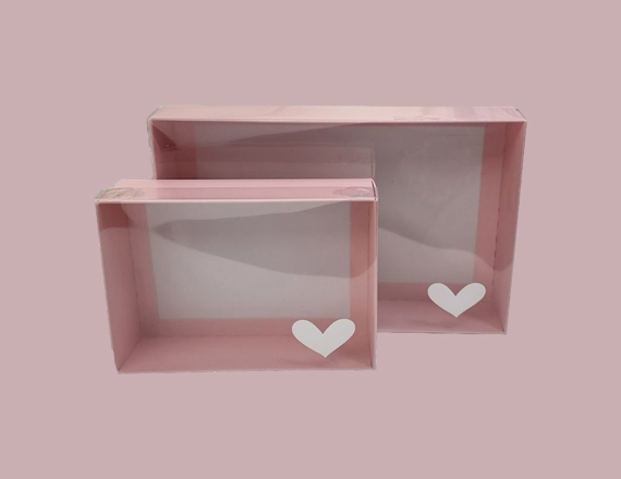 boxes with clear lid