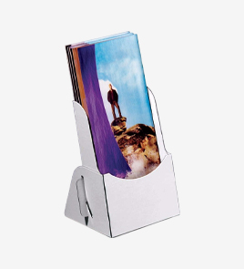 brochure holder countertop display