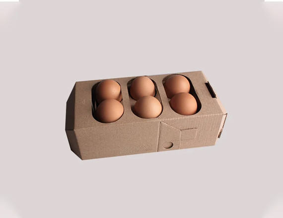 brown egg cartons
