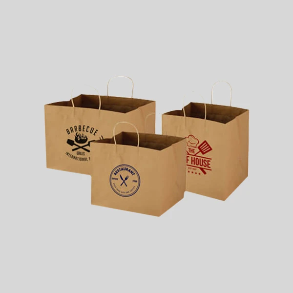 Custom Brown Paper Bags Brown Paper Bags Wholesale