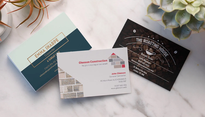 unique custom business cards