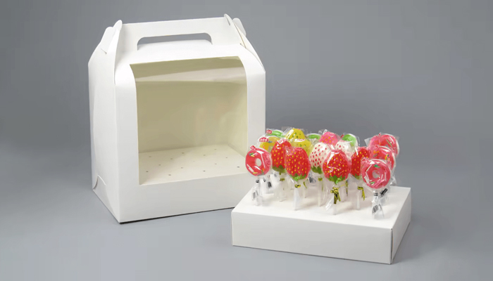 printed lollipop display packaging