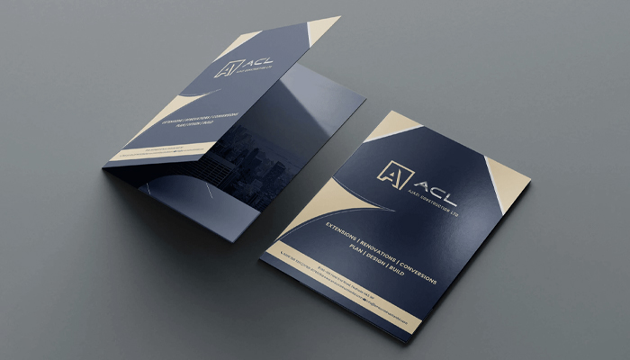 presentation folders with pockets