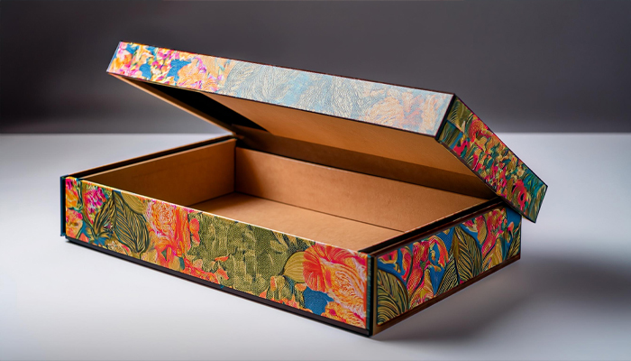 printed roll end tuck top boxes