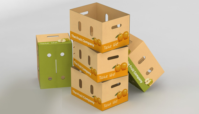 wax produce box packaging
