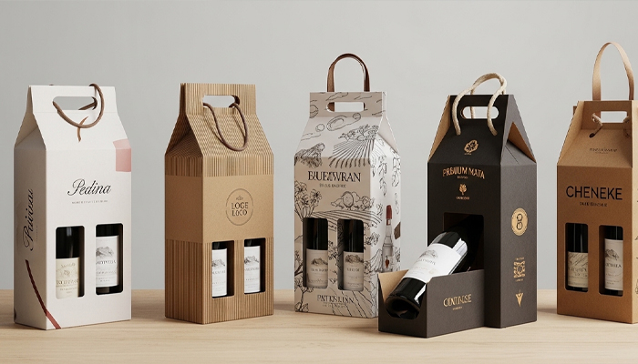 wine bottle carrier boxes