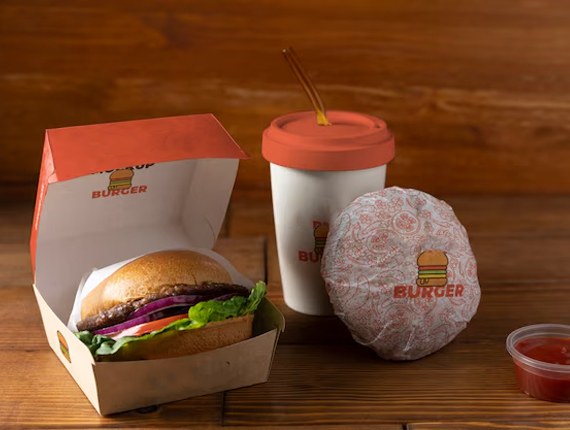 burger packaging