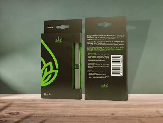 cannabis cartridge box
