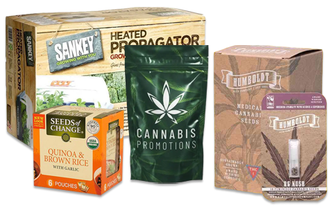 cannabis seed packaging