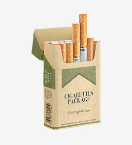 cardboard cigarette boxes back