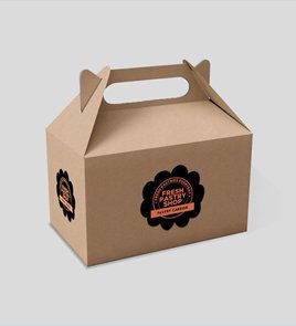 Cardboard Gable Box