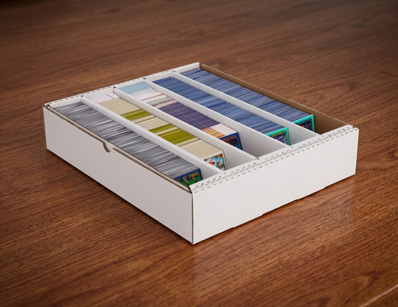 cardboard trading card box