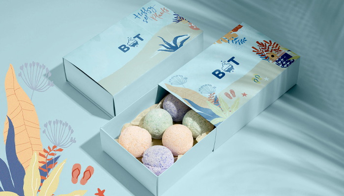 eco friendly bath bomb packaging