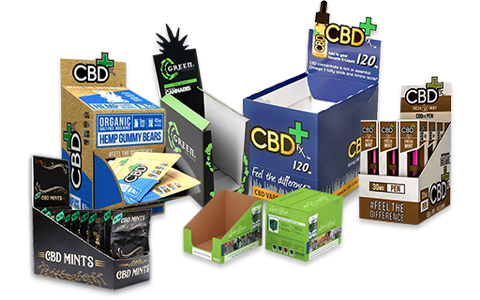 cbd display packaging wholesale