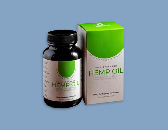 cbd hemp oil box