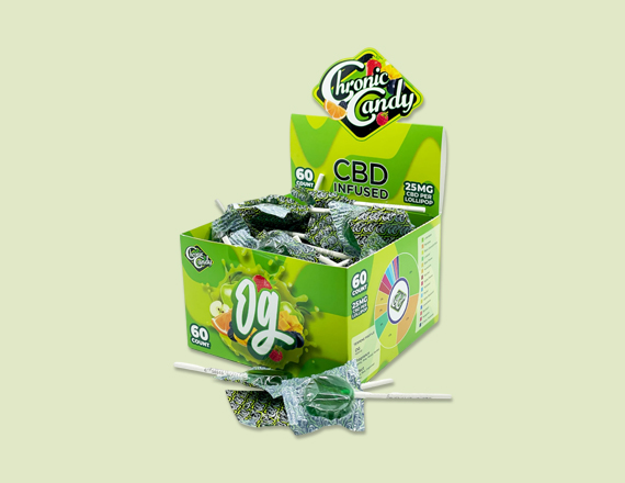 cbd lollipop packaging