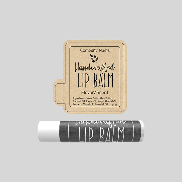 Custom Chapstick Labels Wholesale