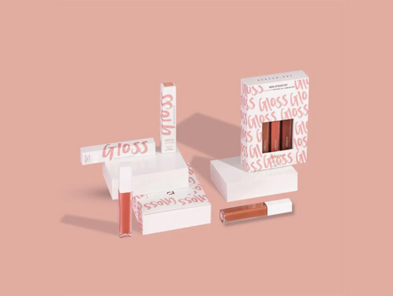 custom lip gloss packaging boxes