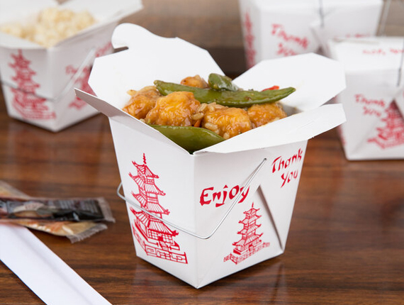 small chinese takeout boxes