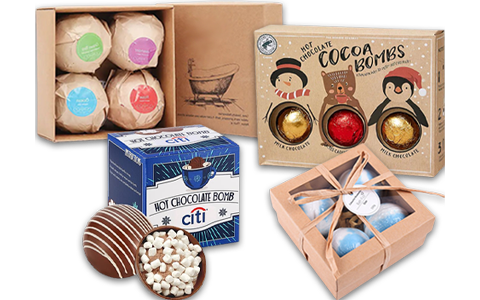 chocolate bomb boxes wholesale
