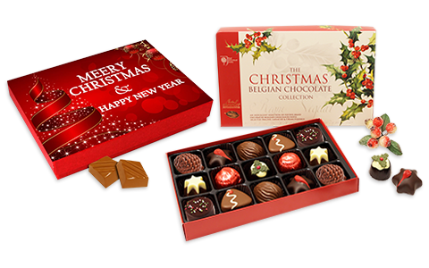christmas chocolate gift box