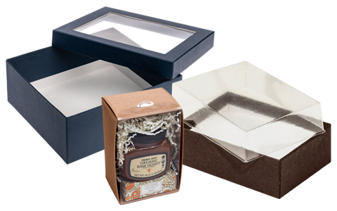 clear lid gift boxes wholesale