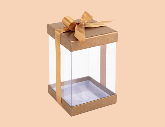 clear lid gift boxes