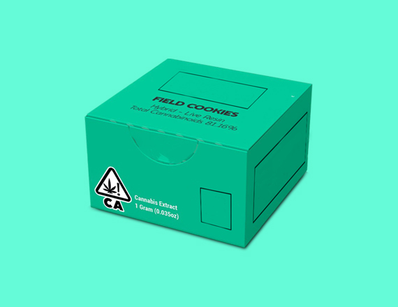 concentrate packaging box