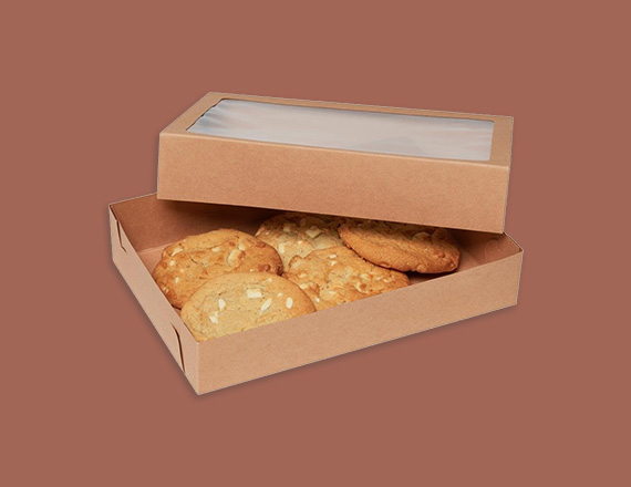 cookie box with window