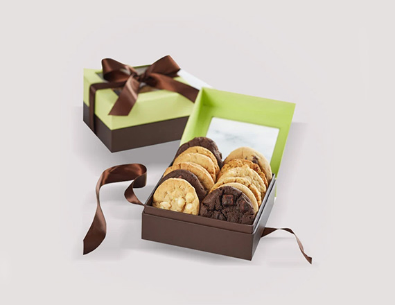 cookie boxes with windows