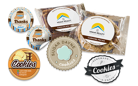 cookie labels wholesale
