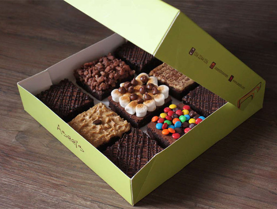 corporate brownie packaging boxes