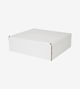 corrugated mailer box close