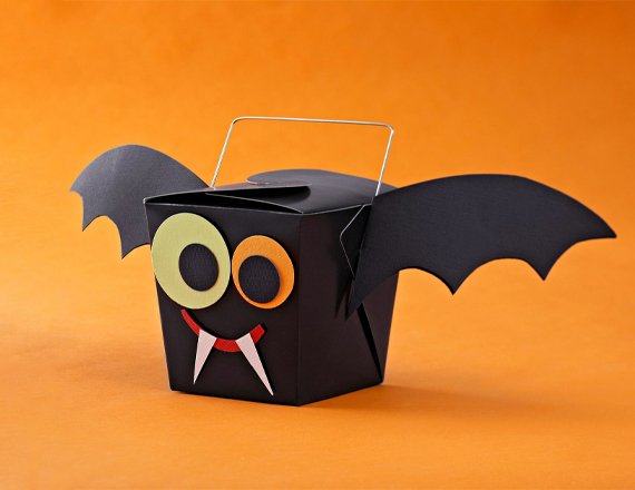 custom black halloween box