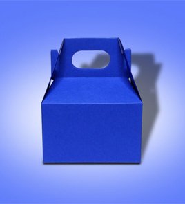 custom blue gable boxes