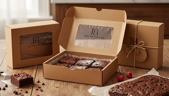 corporate brownie packaging boxes