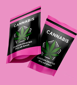 custom cannabis mylar bags
