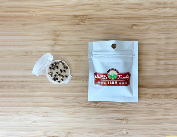custom cannabis seed packaging