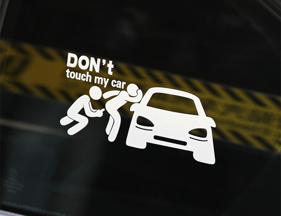 custom car window decals