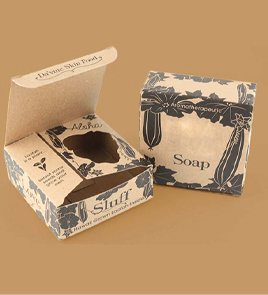 custom die cut soap boxes