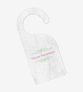 custom door hangers back