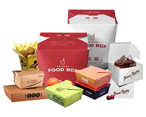 Custom Takeout Food Boxes, Custom Paper Boxes