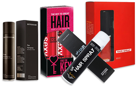 hair spray boxes wholesale