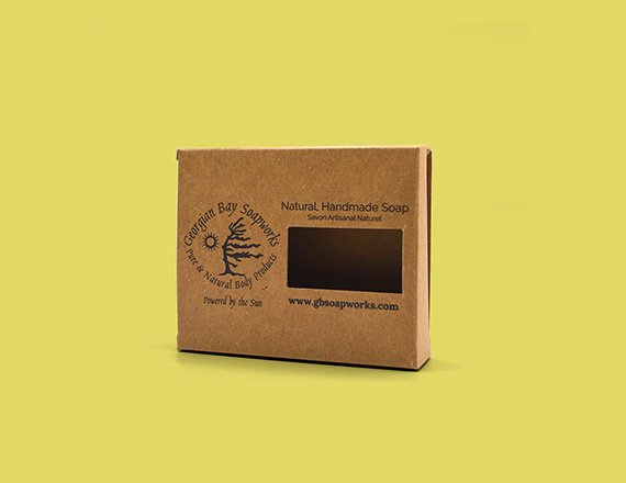 custom handmade soap box packaging