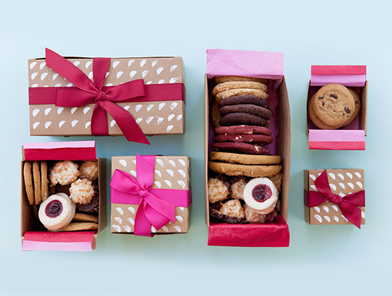 custom holiday cookie packaging