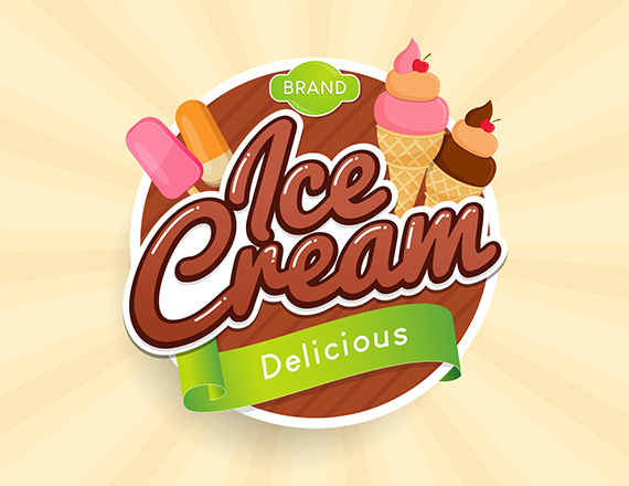 custom ice cream labels
