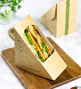 custom kraft sandwich boxes wholesale