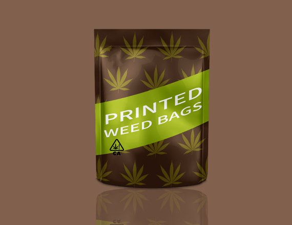 custom mylar weed bags