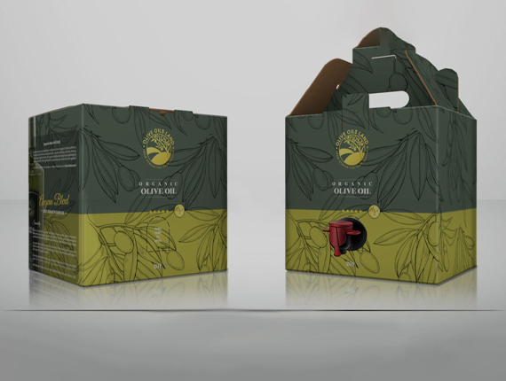 custom olive oil packaging
