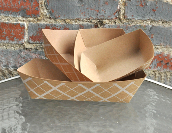 custom packaging paper food trays